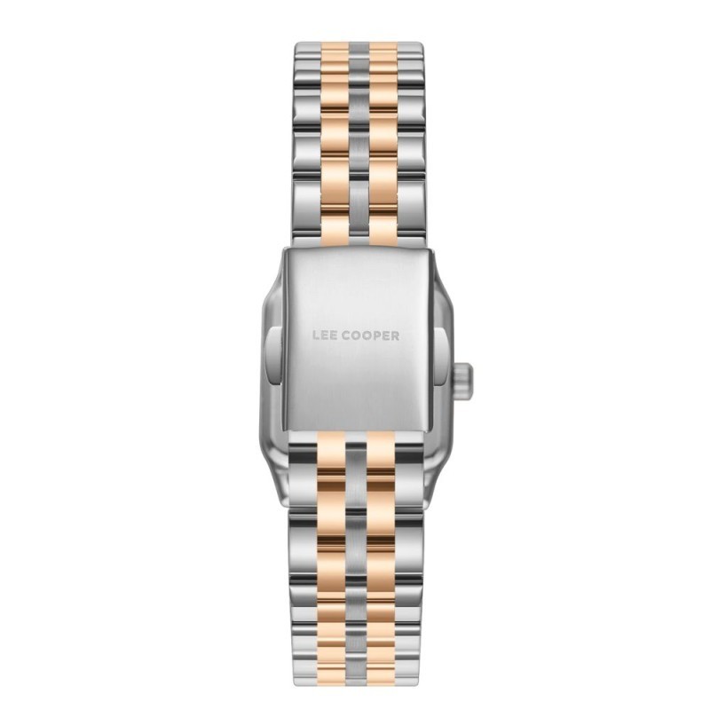 Montre Femme Lee Cooper Anne en métal doré rose et argenté