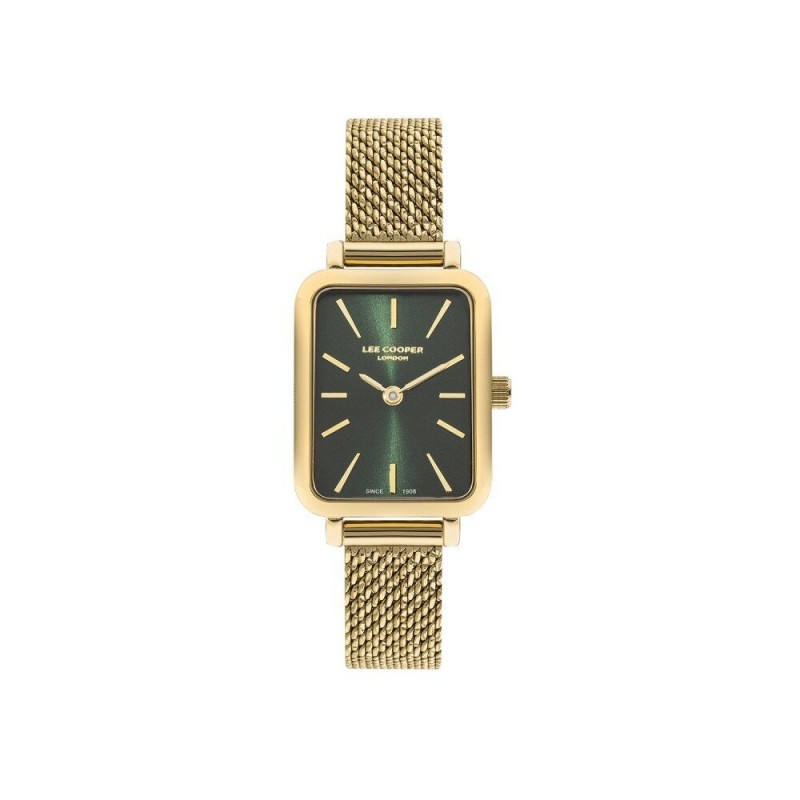 Montre Femme Lee Cooper Philippa en métal doré et mailles milanaises