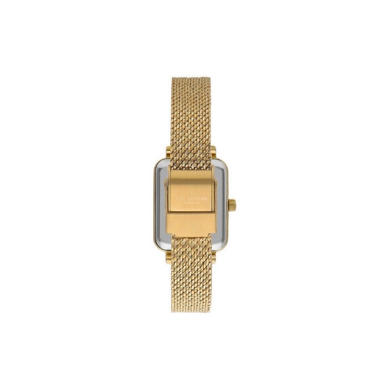 Montre Femme Lee Cooper Philippa en métal doré et mailles milanaises