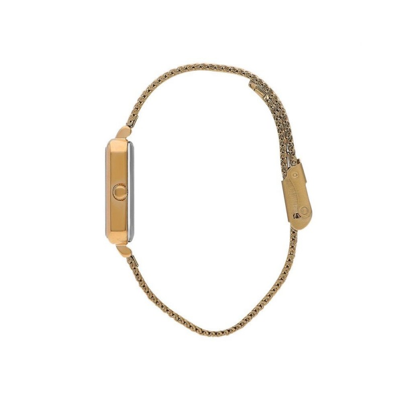 Montre Femme Lee Cooper Philippa en métal doré et mailles milanaises