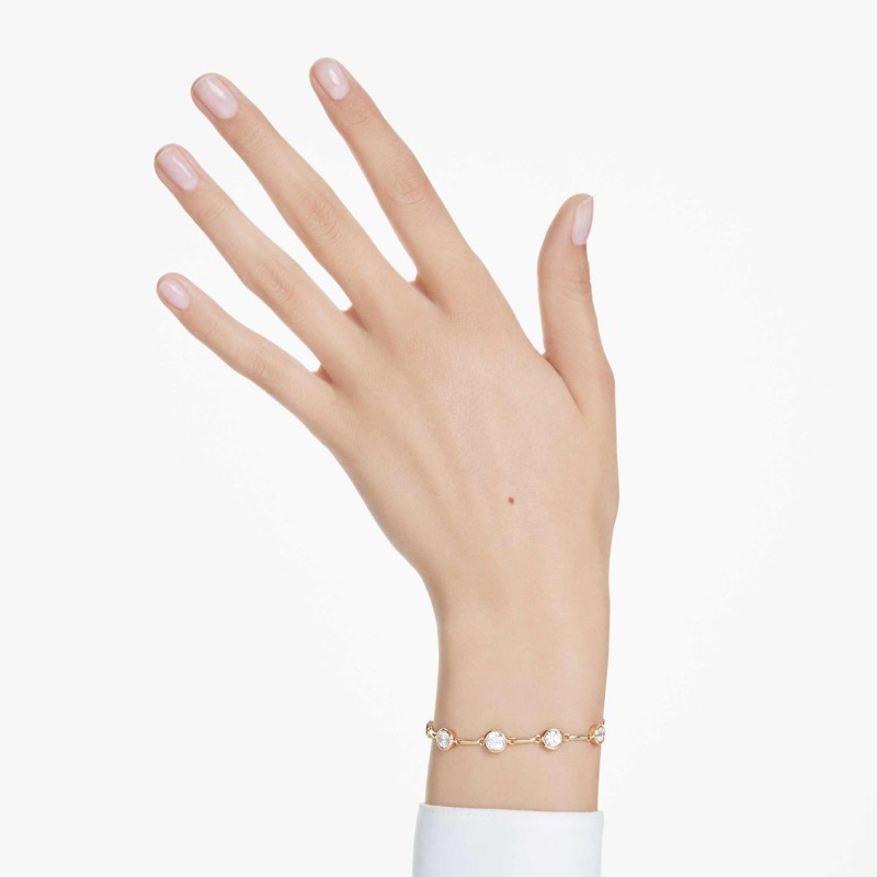 Bracelet Femme Swarovski Imber en métal placage de ton or avec oxydes