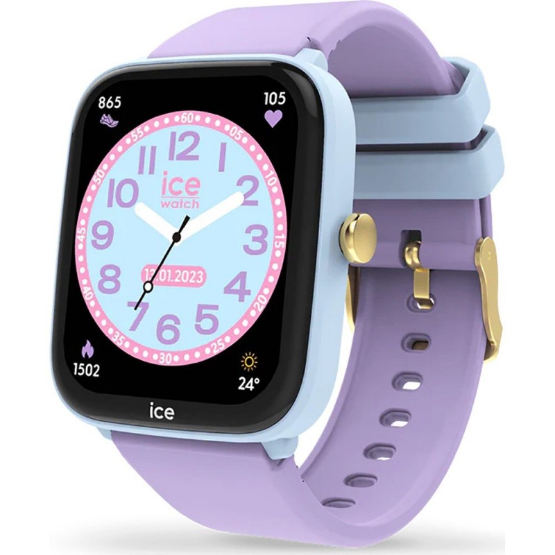 Montre connectée Ice Watch Smart 2.0 Junior Violet en Silicone