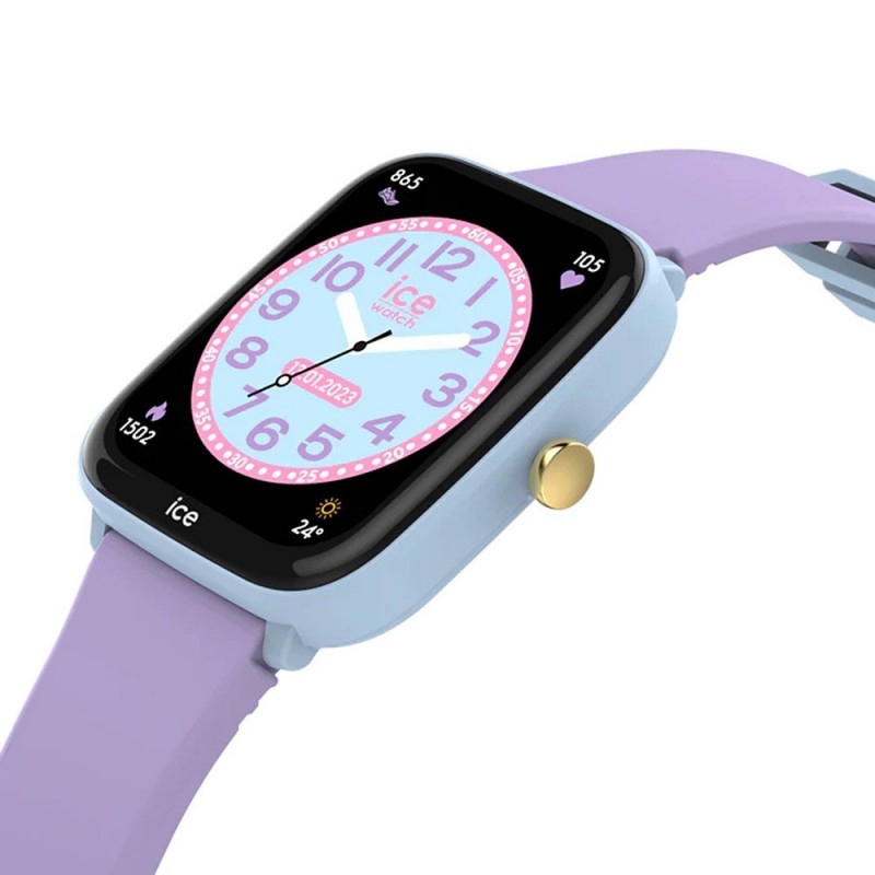 Montre connectée Ice Watch Smart 2.0 Junior Violet en Silicone