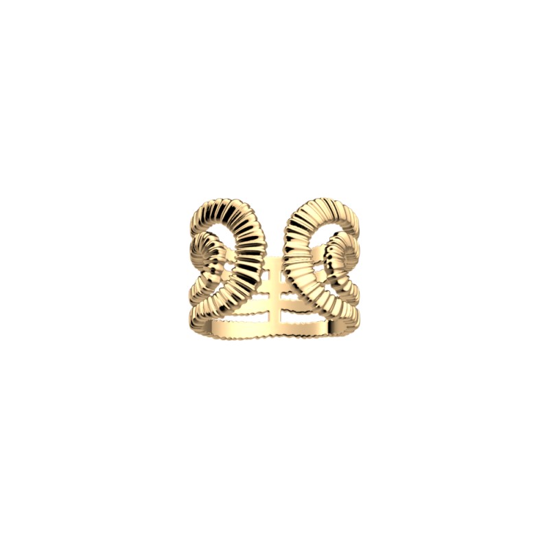 Bague Femme - Les Georgettes - Nomade - Doré