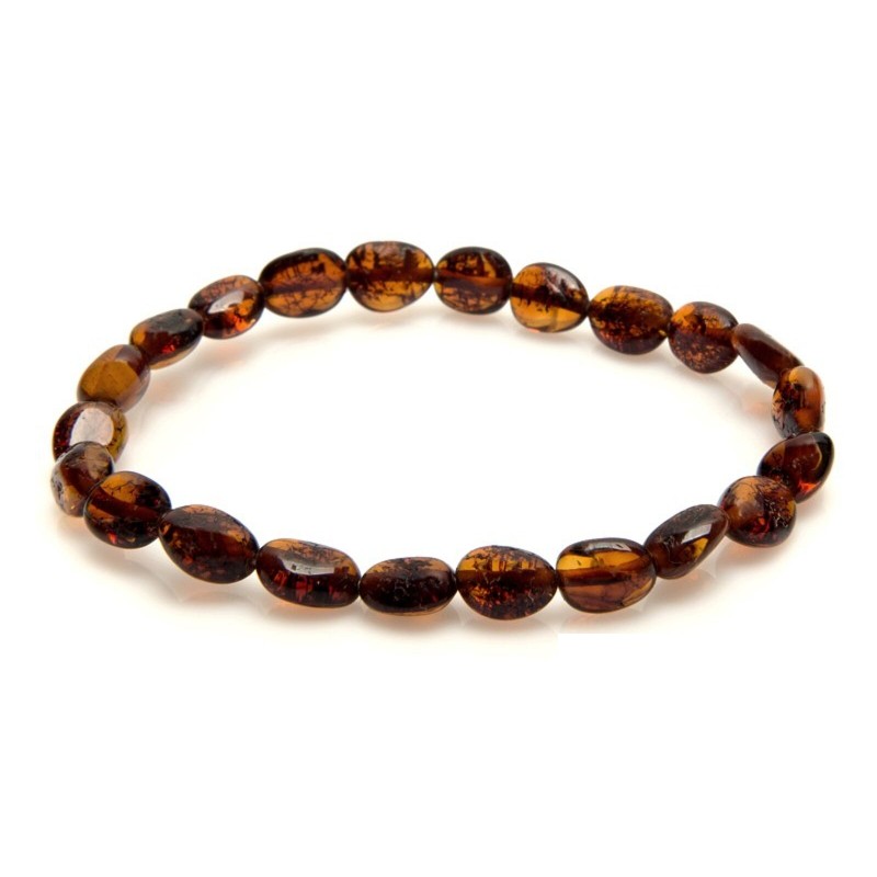 Bracelet Opalook Ambre couleur cognac