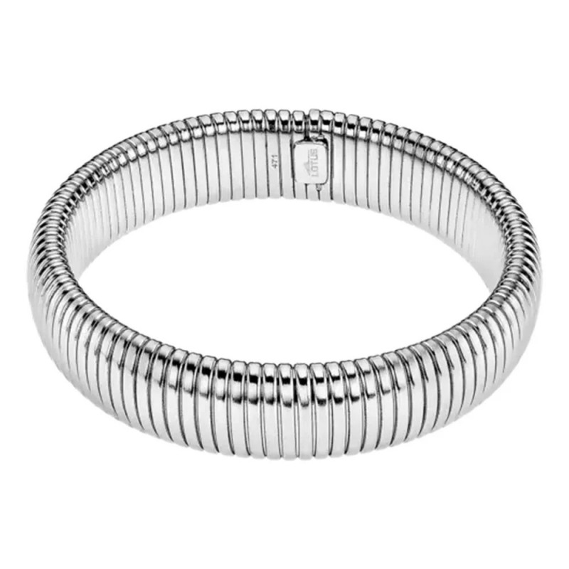 Bracelet Lotus Style femme en acier