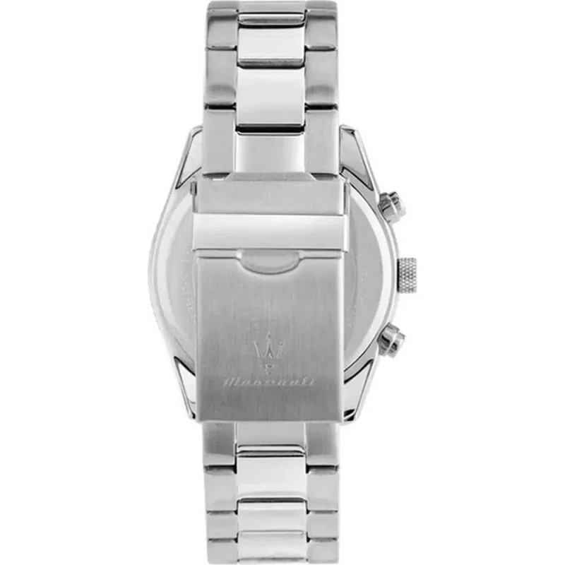 Montre Homme Maserati Attrazione en acier argenté et cadrant vert