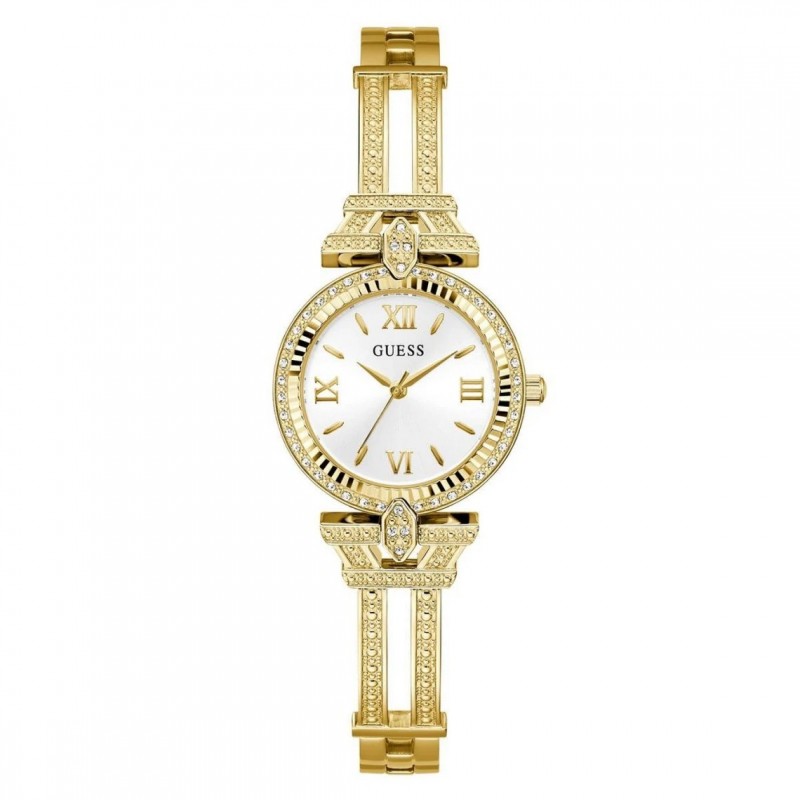 Montre femme Guess Delphine en acier doré