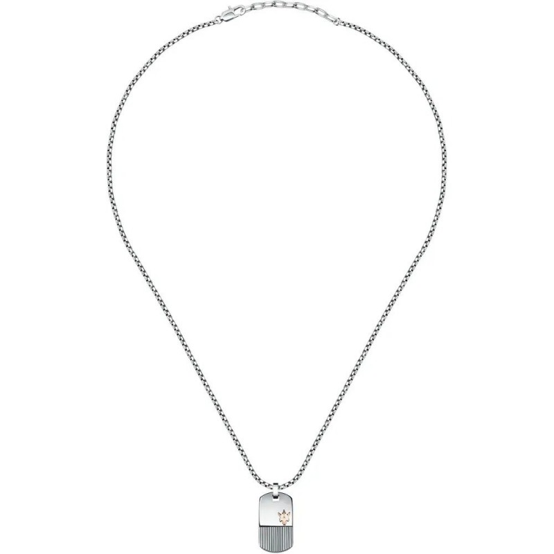 Collier Homme Maserati Iconic acier bicolore