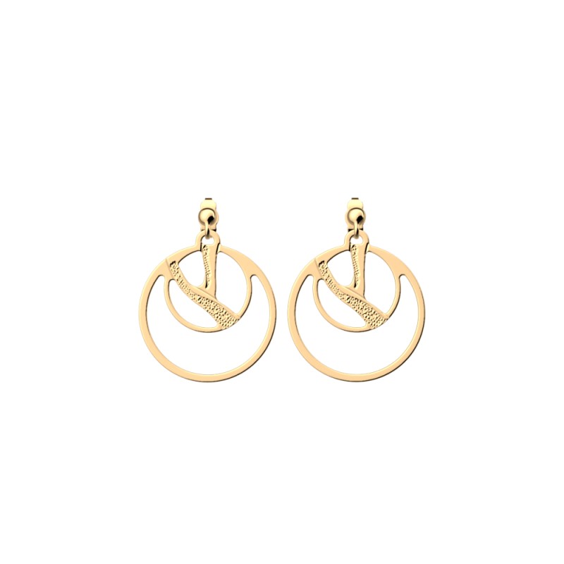 Boucle d'oreilles Femme - Les Georgettes - Tigre