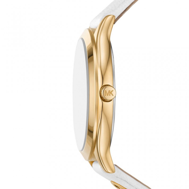 Montre Michael Kors femme Slim Runway acier doré