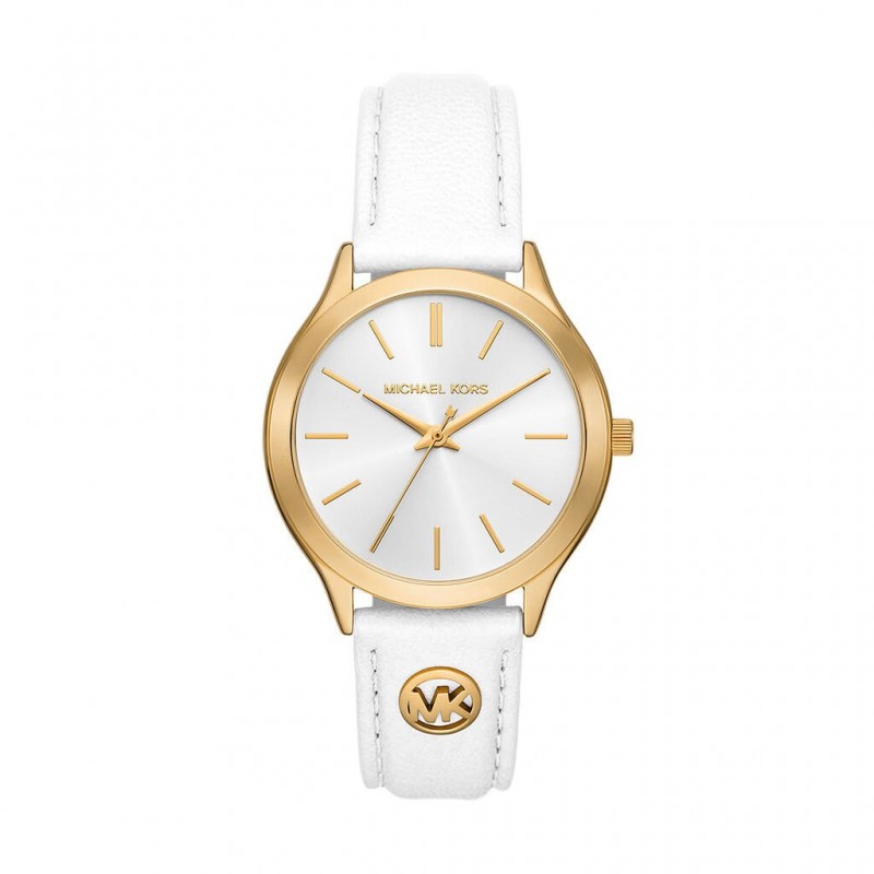 Montre Michael Kors femme Slim Runway acier doré