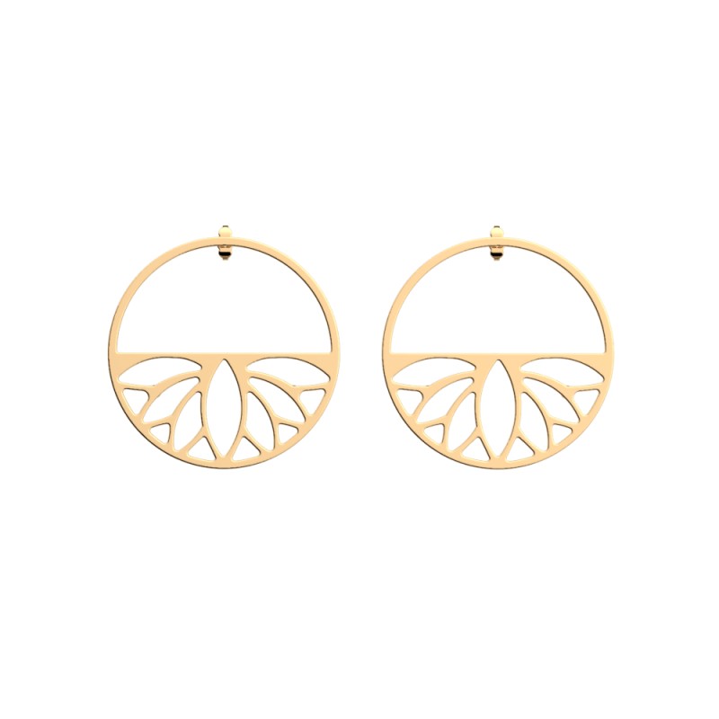 Boucles d'oreilles Femme - Les Georgettes - Lotus