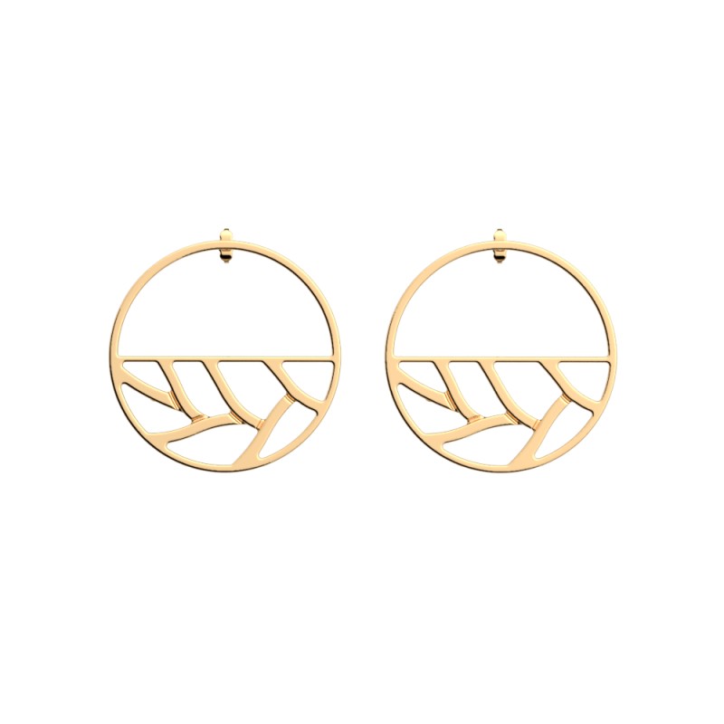 Boucles d'oreilles Femme - Les Georgettes - Tresse