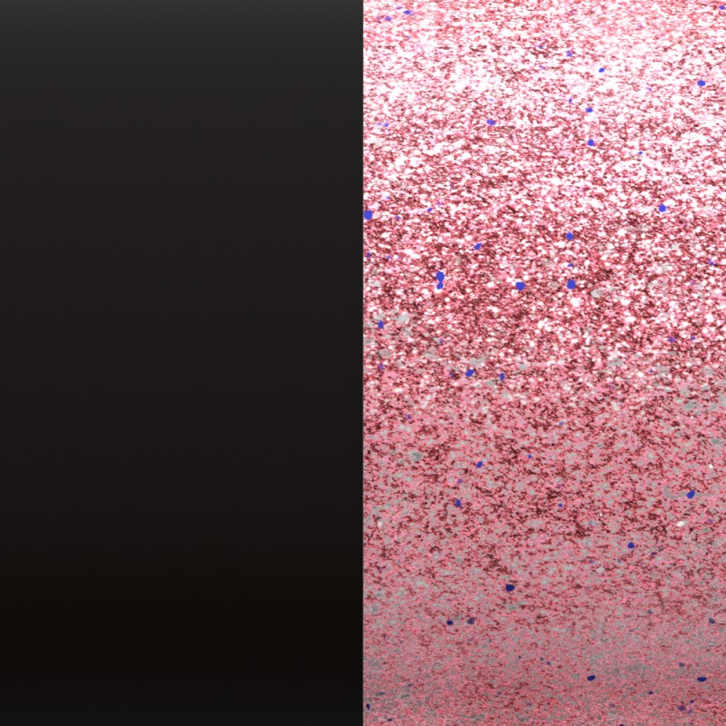 Simili Réversible Bagues - Les Georgettes - Khôl Noir / Paillettes Orientales 8MM