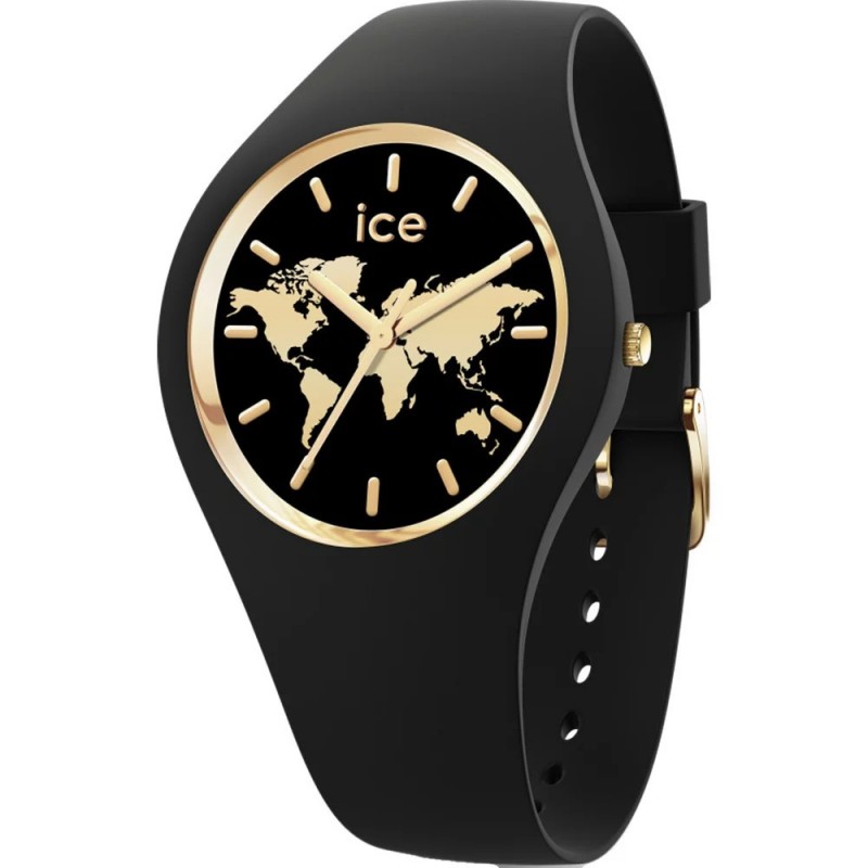 Montre Femme Ice Watch World en Silicone Noir