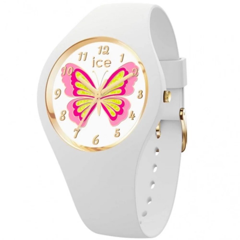Montre Femme Ice Watch Fantasia en Silicone Blanc