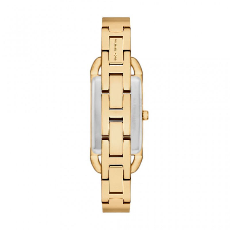 Montre Femme Michael Kors en acier doré avec cadran logo et oxyde