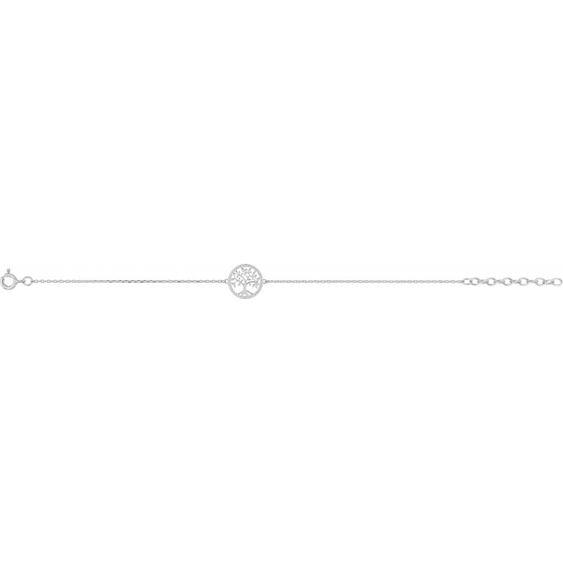 Bracelet Argent Carador - arbre de vie ajouré