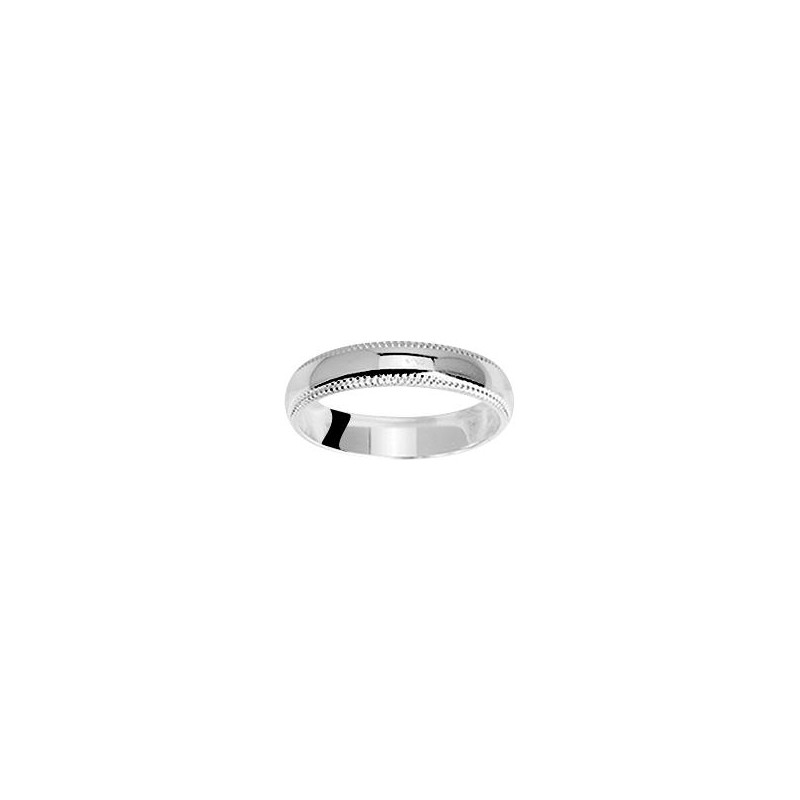 Alliance Fantaisie Argent - 4mm