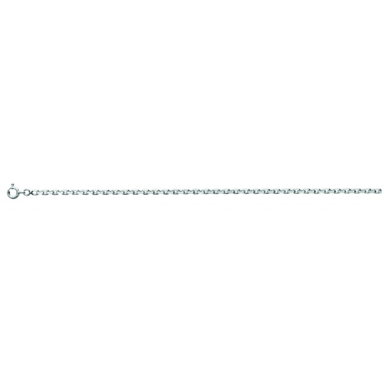 Chaine Argent Carador - maille forçat - 2.85mm