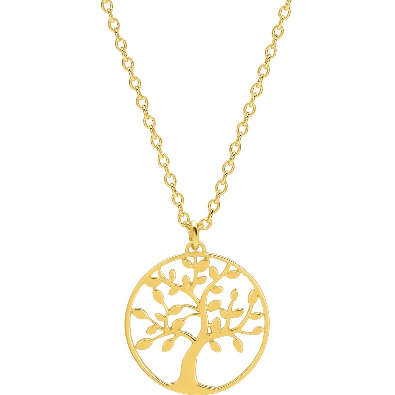 Collier Plaqué Or Carador - arbre de vie