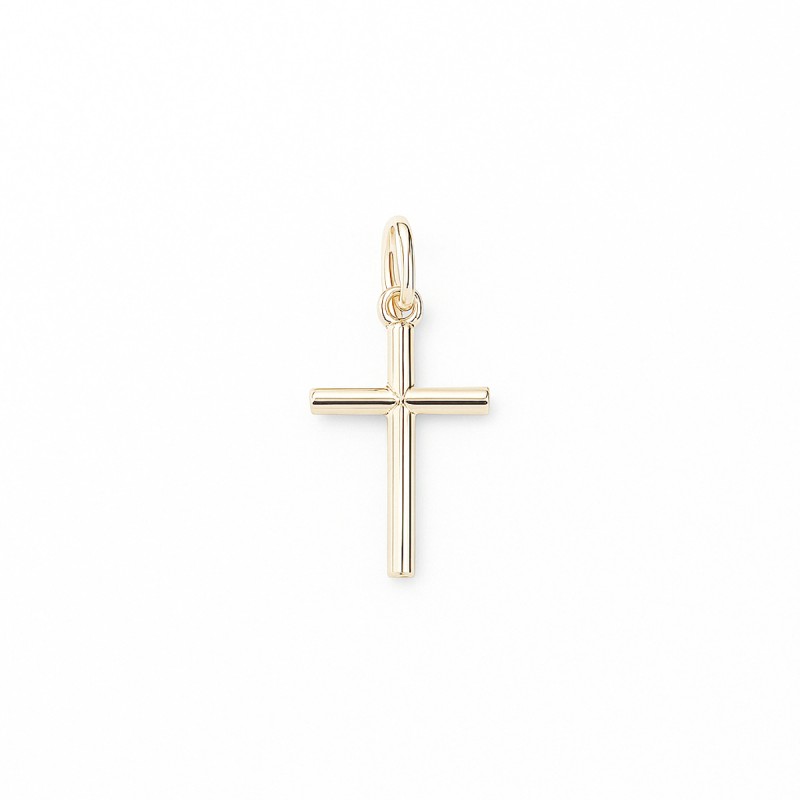 Pendentif croix - Carador - En or, jaune