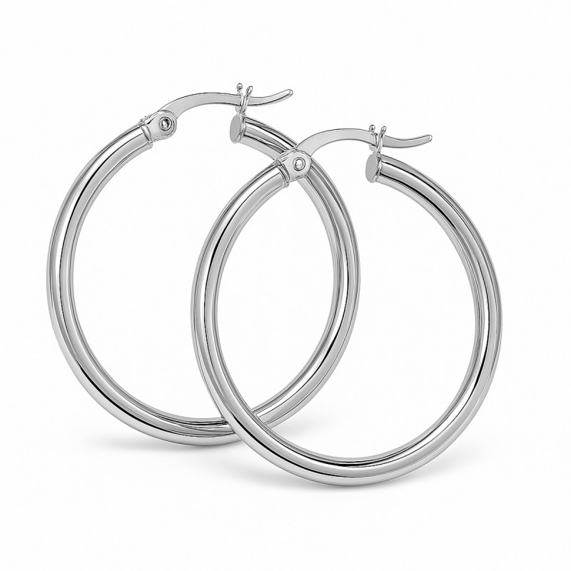 Créoles Femme - Carador - en argent