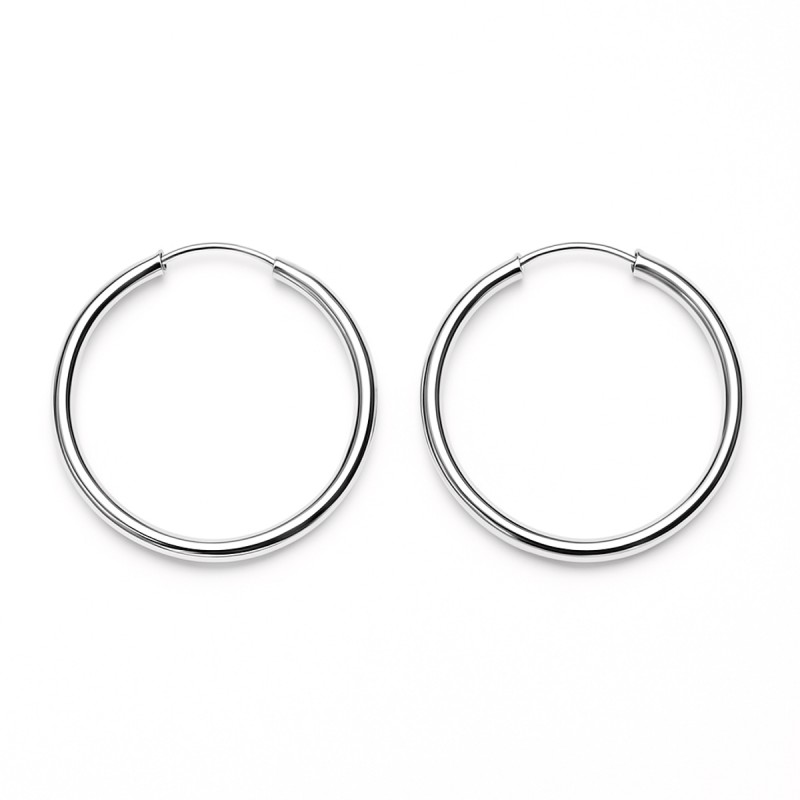 Créoles Femme - Carador - En argent