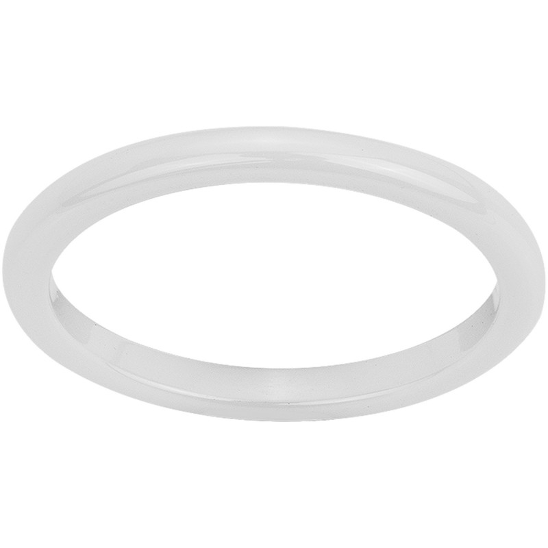Bague Carador - Céramique blanche