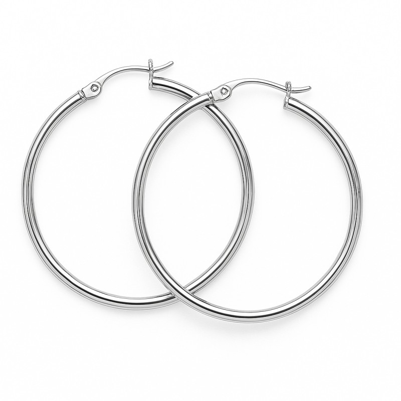 Créoles Femme -  Carador - en argent