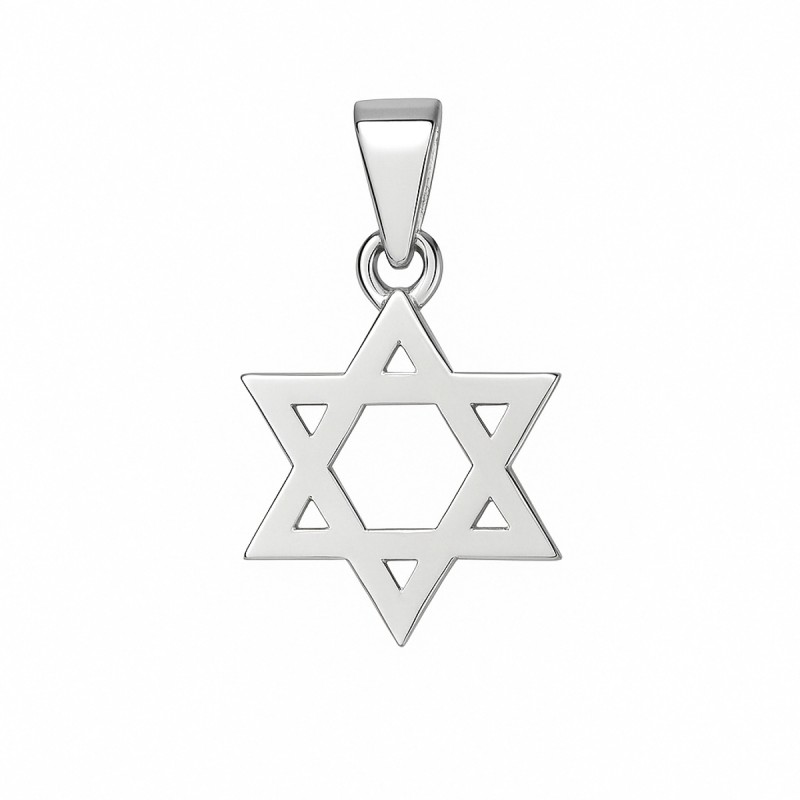 Pendentif Étoile de David - Carador - En argent