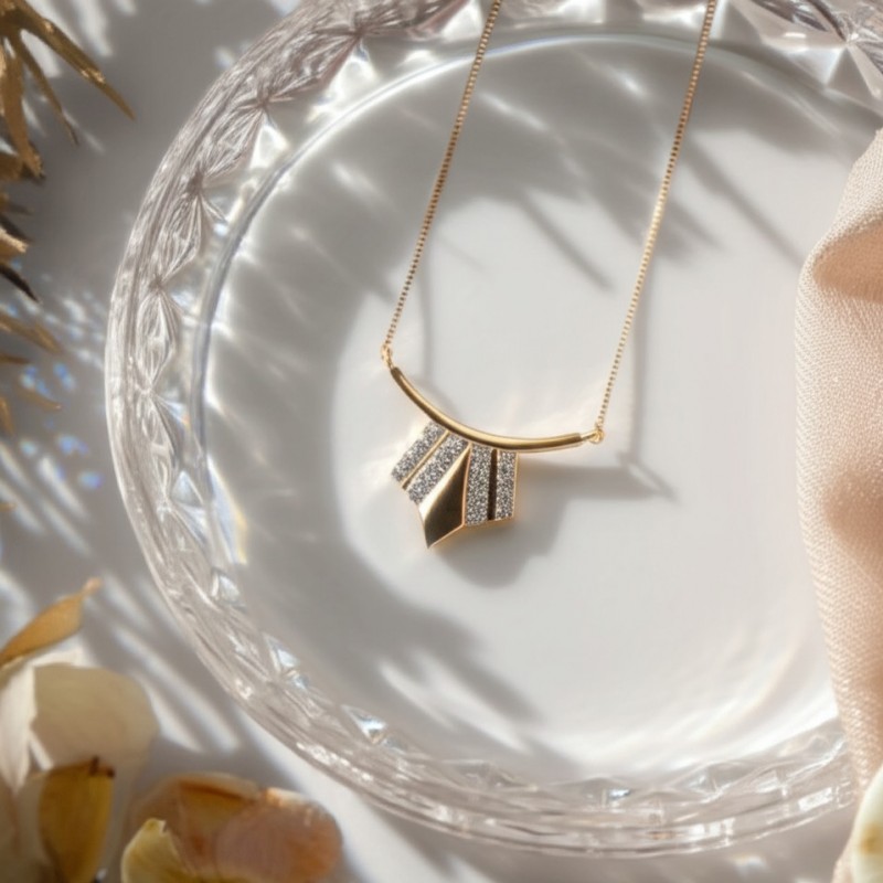 Collier Carador Edition limitée 100 ans - Or jaune 375/000