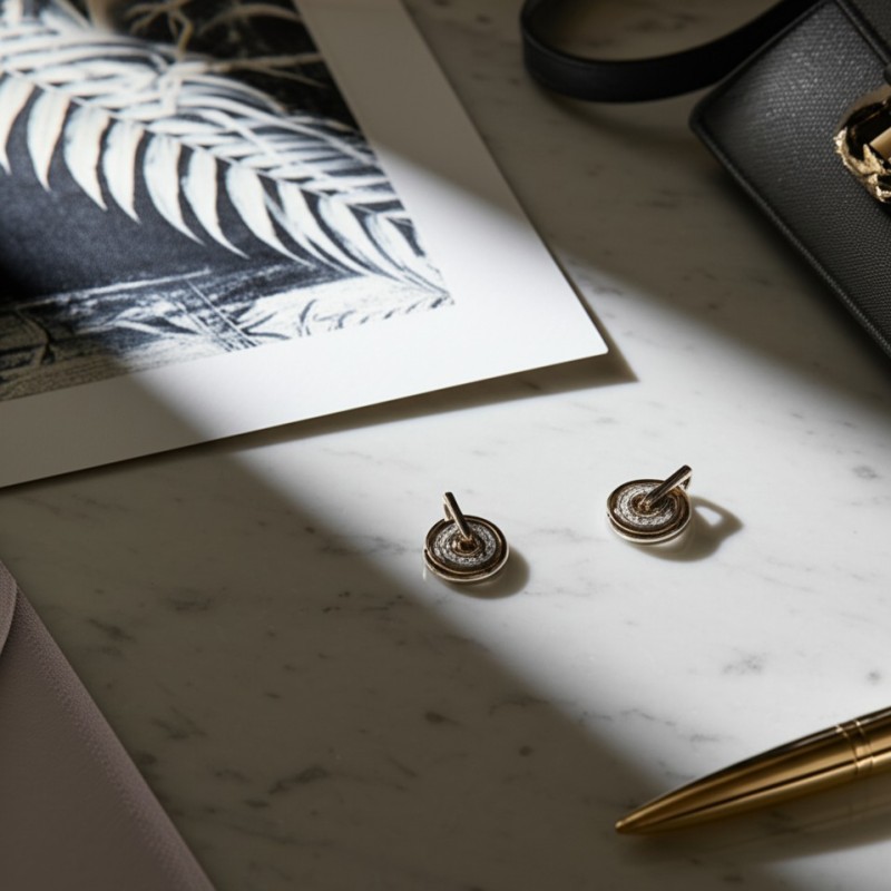 Pendentif fantaisie Carador en argent avec oxydes de zirconium