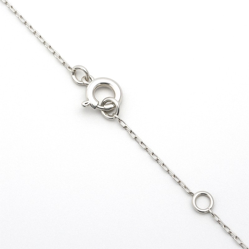 Collier Femme - Carador - Or blanc, avec Diamants
