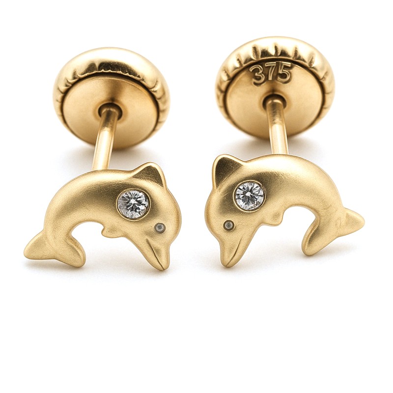Boucles d'oreilles Enfant - Carador - Dauphin