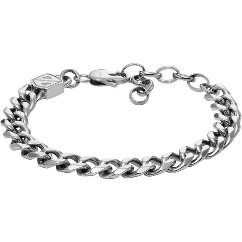 Bracelet Fossil - Ellis Core Chains - acier argenté