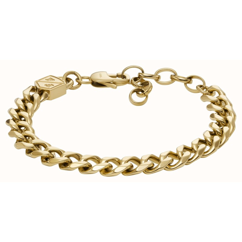 Bracelet Fossil - Ellis Core Chains - acier doré