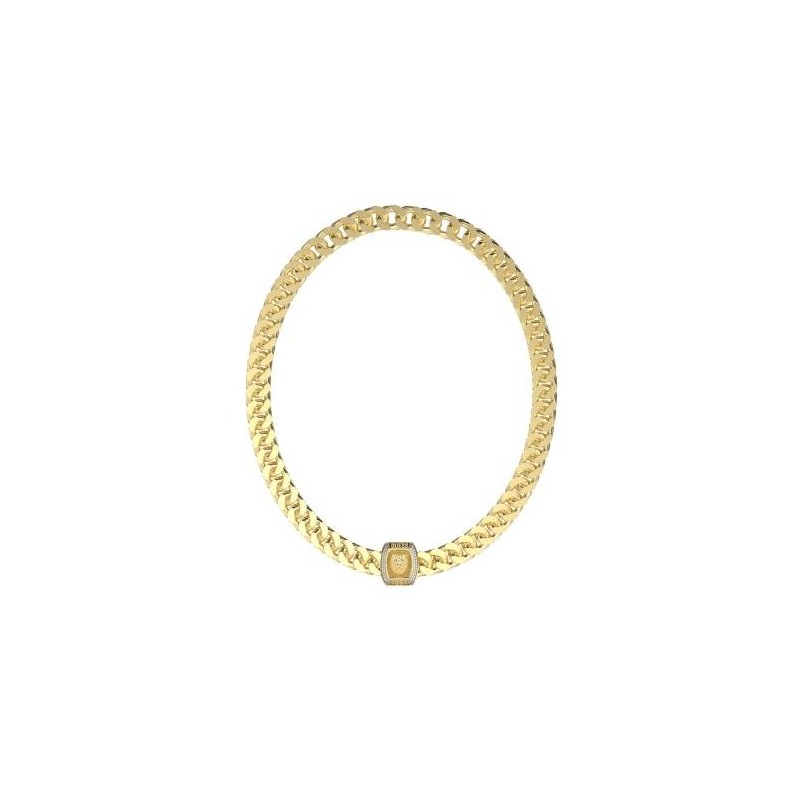 Collier Homme Guess - Lion King - acier doré