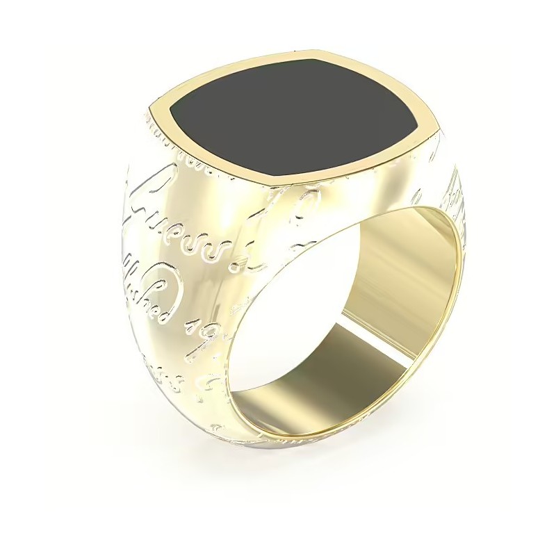 Bague Guess Homme - acier doré