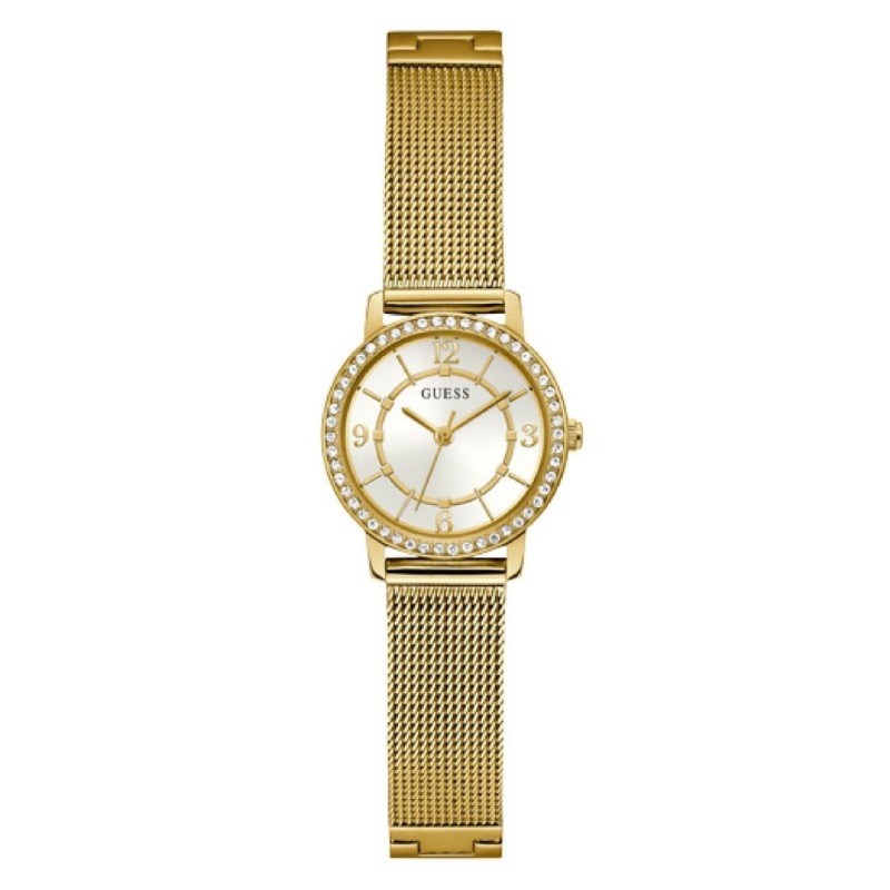 Montre Guess Femme - Melody Blanc - acier doré