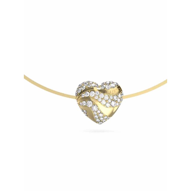 Bracelet Guess Femme - In My Heart - acier doré avec oxydes de zirconium