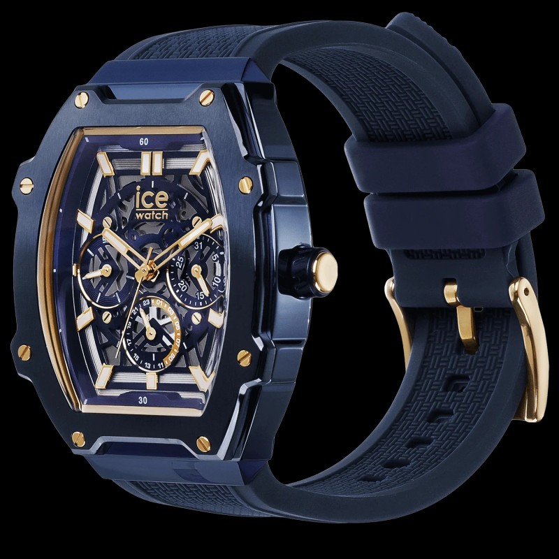Montre Ice Watch - Ice Boliday - Silicone bleu