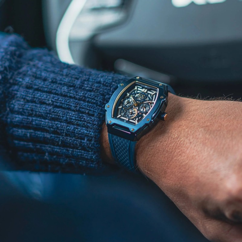 Montre Ice Watch - Ice Boliday - Silicone bleu