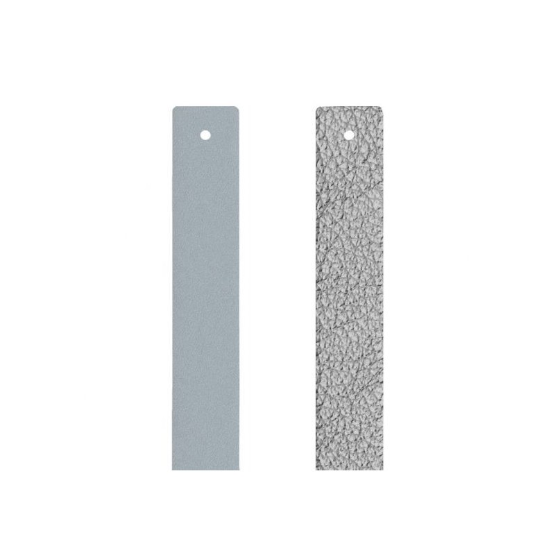 Cuir Manchette - Les Georgettes - 14 mm - Cristal bleu / Disco