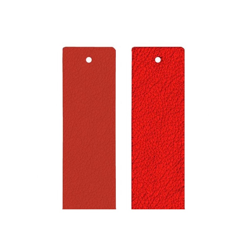Cuir Manchette - Les Georgettes - 25 mm - Rouge passion / Glamour