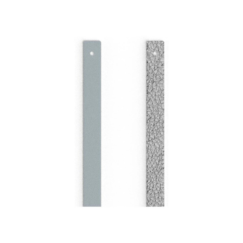 Cuir Manchette - Les Georgettes - 8 mm - Cristal bleu / Disco