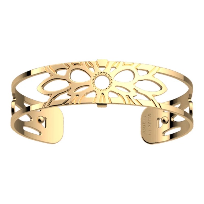 Manchette - Les Georgettes - Dahlia - Laiton doré - 14mm