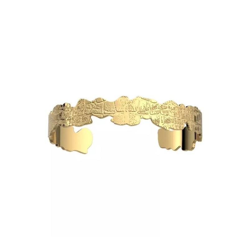 Manchette - Les Georgettes - Caïman - Laiton doré