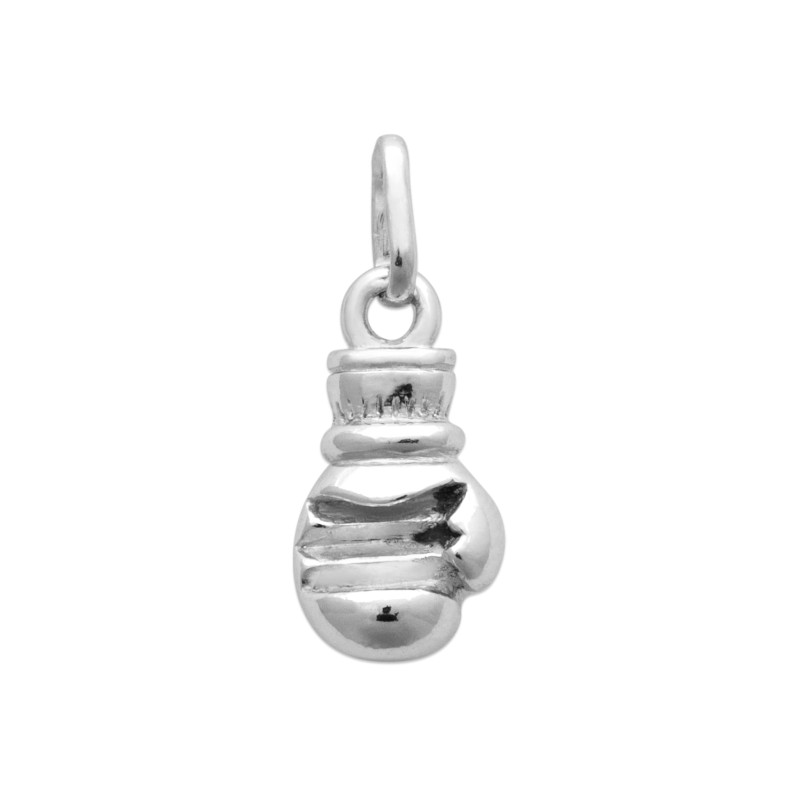 Pendentif Homme - Carador - Argent rhodié, gant de boxe